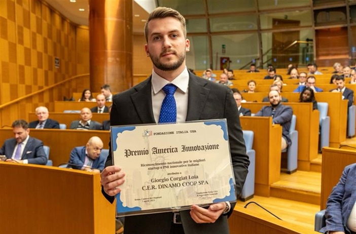 CER Dinamo premiata alla Camera dei Deputati tra le migliori startup...