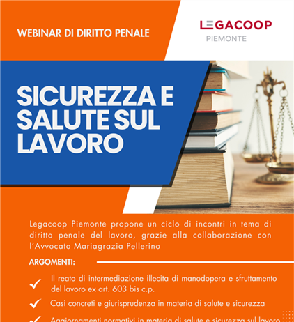 Sicurezza e salute sul lavoro: terzo appuntamento con il webinar di...