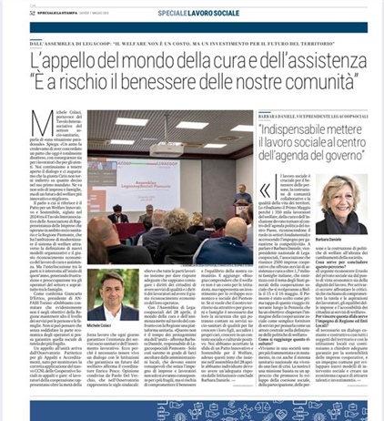 1 Maggio: rimettere il lavoro sociale al centro dell’agenda politica