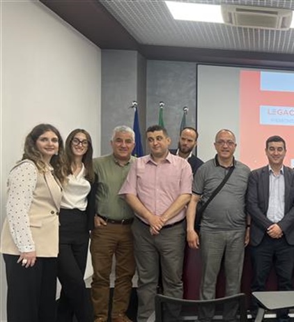 La delegazione del Ministero del Lavoro dell’Algeria in visita a...