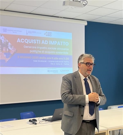 Con Torino Social Impact e Unione Industriali di Torino per parlare di...