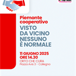"Visto da vicino nessuno è normale": al Fol Fest il secondo incontro di "Piemonte Cooperativo. Una storia che si (r)innova"