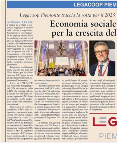 Economia sociale strategica per la crescita del Piemonte: la nostra...