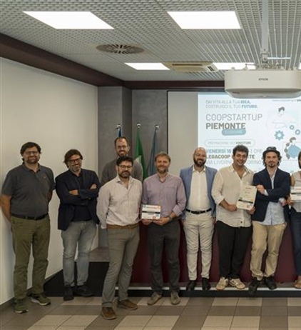 Coopstartup Piemonte: premiate le startup cooperative vincitrici della...