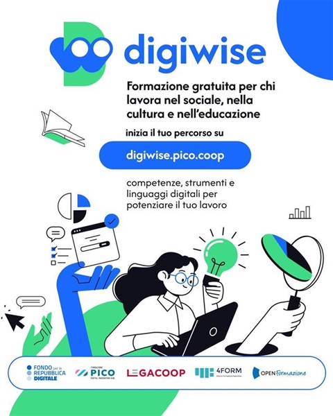 Digiwise, aperte le iscrizioni al nuovo percorso di formazione online gratuito