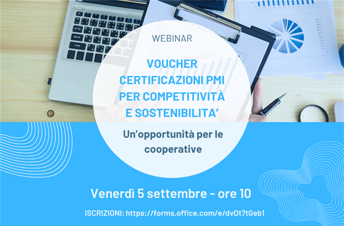 “Voucher certificazioni PMI per competitività e sostenibilità” - 5...