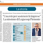 Il sistema Legacoop Piemonte per sostenere le imprese: su La Stampa l’intervista al presidente Buzio