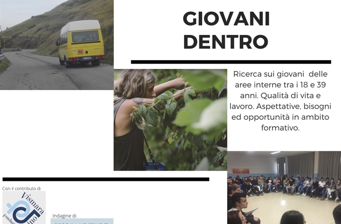 “Giovani Dentro”, un sondaggio per i giovani che hanno scelto di...