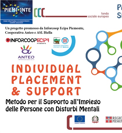 Inforcoop Ecipa Piemonte e Anteo lanciano il progetto Individual...