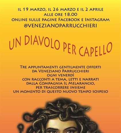 “Un diavolo per capello”, i racconti letti dalla Compagnia Il Melarancio