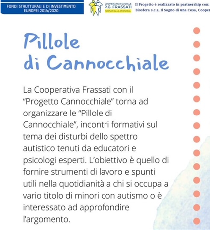 Cooperativa Frassati, tornano gli incontri di “Pillole di cannocchiale”