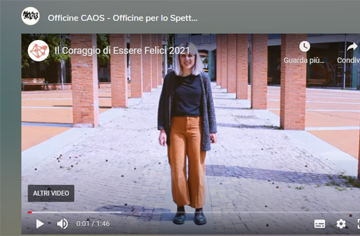 “Il coraggio di essere felici”: crowfunding per la rassegna estiva di...