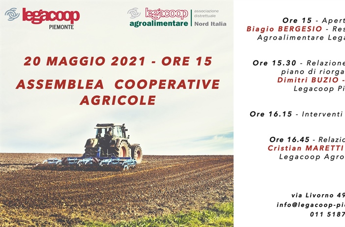 Assemblea cooperative agroalimentari: il programma