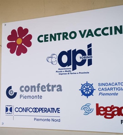 Vaccini, Legacoop partecipa all'Hub di Api Torino
