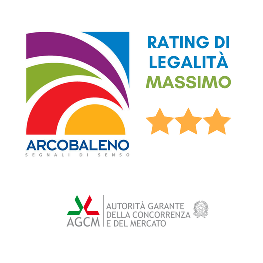 La cooperativa Arcobaleno ottiene il rating più alto di legalità