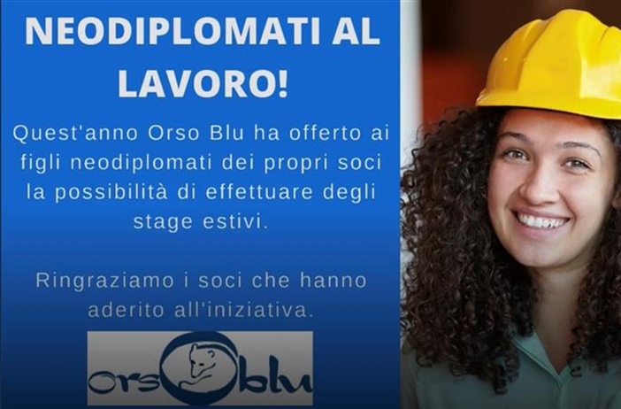 Da Orso Blu stage per i figli neodiplomati dei soci