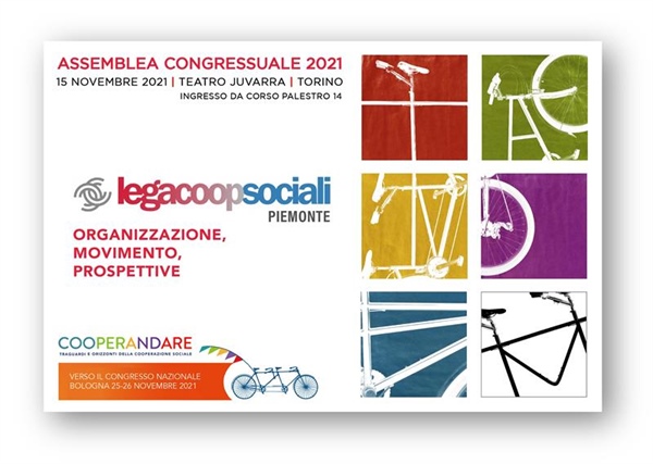 Il 15 novembre il Congresso di LegacoopSociali Piemonte