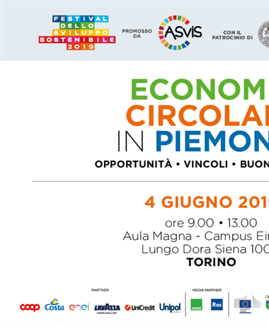 Economia Circolare in Piemonte: opportunità, vincoli, buone pratiche