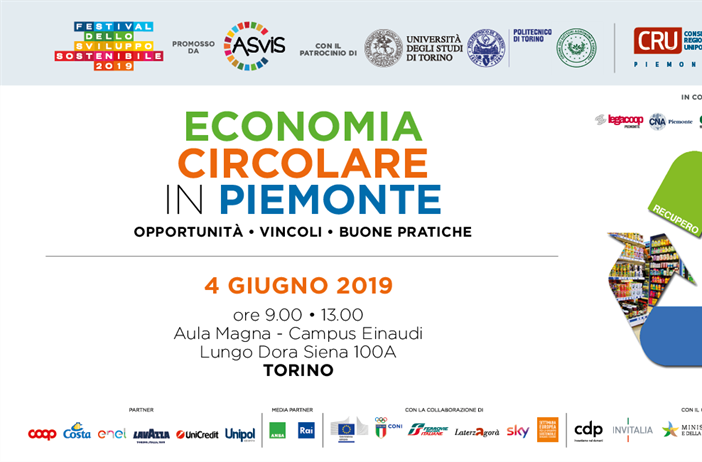 Economia Circolare in Piemonte: opportunità, vincoli, buone pratiche