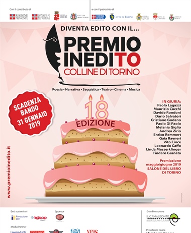 Premio InediTO - Colline di Torino  XVIII Edizione 2019