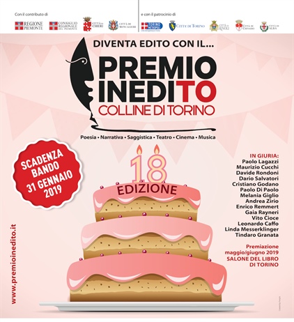 Premio InediTO - Colline di Torino  XVIII Edizione 2019