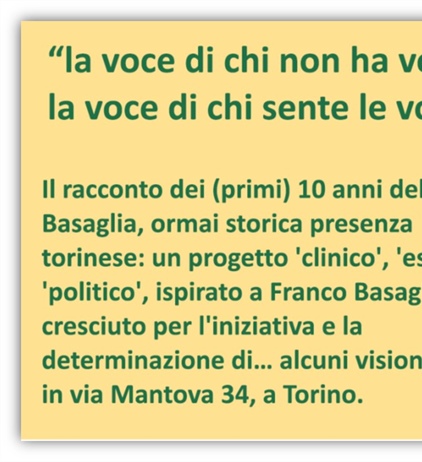 10 anni del Caffè Basaglia